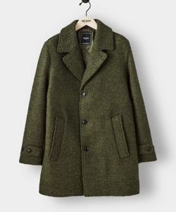 Green Wool Coat